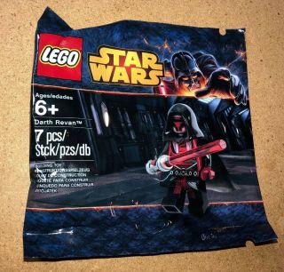 Star Wars Lego Exclusive Minifigure 5002123 Darth Revan Sw0547