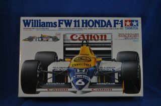 Tamiya 1/20 Williams ・ Fw11 Honda F - 1