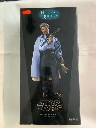 Sideshow Star Wars Lando Calrissian 12 " 1/6 Action Figure Rare