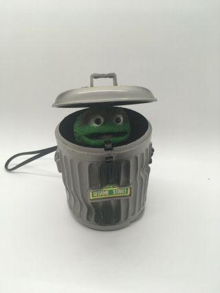 Sesame Street Muppets Oscar The Grouch Portable Am Radio And