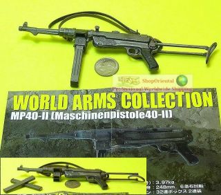 1:6 Scale Action Figure Ww2 German Army Machine Gun Model Smg Mp40 - Ii Ftoys_ 5