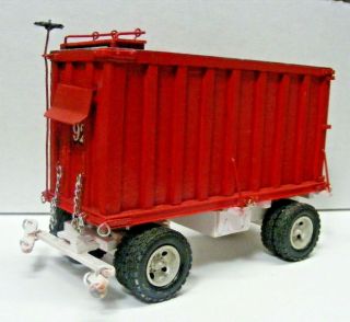 Circus Baggage Wagon Ringling Bros Style " O " Scale Scratch Built