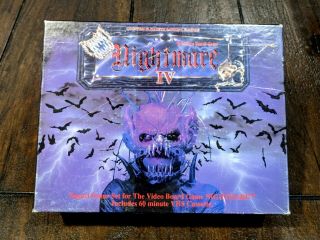 Nightmare Iv 4 Countess Elizabeth Bathory Vampire The Video Board Game Vhs