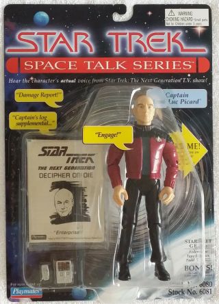 Star Trek The Next Generation Captain Picard Space Talk Series