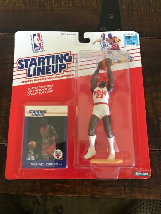 Michael Jordan 1988 Starting Lineup Figure Package