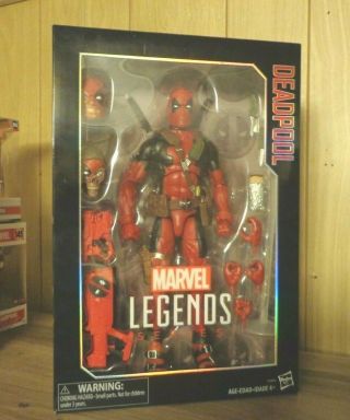 Marvel Legends Deadpool 12 " Inch Red Color