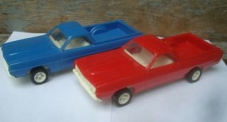 Vintage Tonka Chevy El Camino / Ford Ranchero Car Carrier Cars 9 " Toy