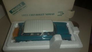 Danbury 1955 Chevrolet Nomad Turquoise / Ivory
