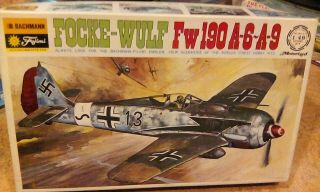 Fujimi 1/48 Focke Wulf Fw - 190 A6 - A9 (motorized) Mabuchi Motor