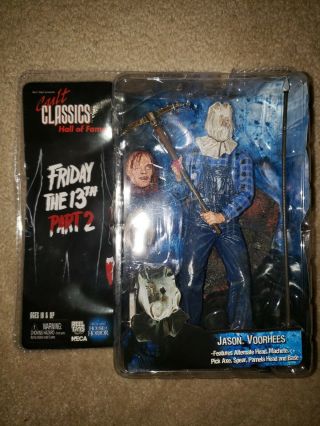 Neca Cult Classics Friday The 13th Part 2 Jason Voorhees Figure Package