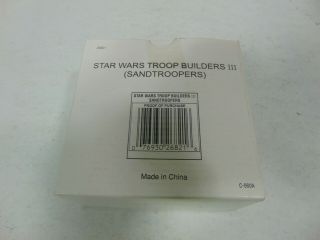 Star Wars Sandtrooper Troop Builders Iii 3 Figure Set Of Four Mail - Away