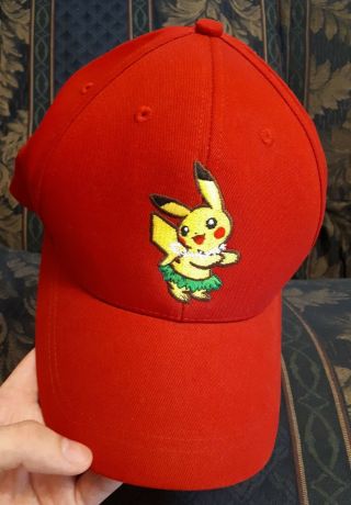 Pokemon World Championships Wcs 2010 Finalist Hat Cap Pikachu Hawaii