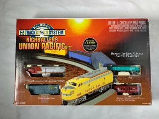 Bachmann Highballer Union Pacific N Scale Train Set Complete Ready To Run