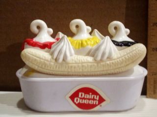 Dq Dairy Queen Banana Split Ice Cream Plastic Pretend Play Food