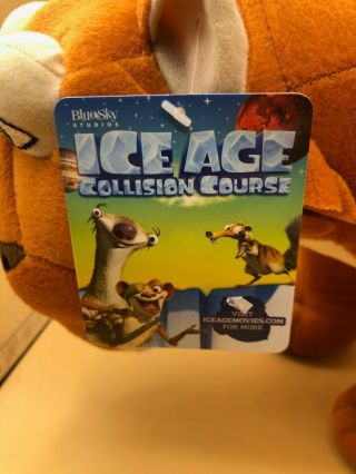 Ice Age Collision Course Diego Saber Toothed Tiger Plush Kids Soft Stuffed Toy 3