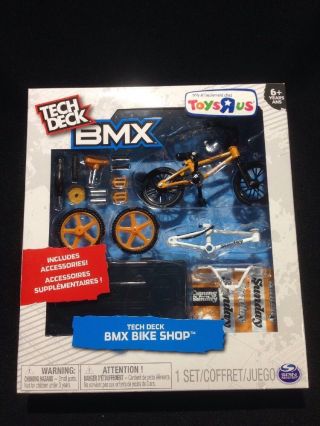 Tech Deck – Bmx Bike Shop With Accessories And Storage Container Nib.  Toys R Us.