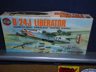 Airfix 1/72 B - 24j Liberator Model Kit 5006 (unbuilt)