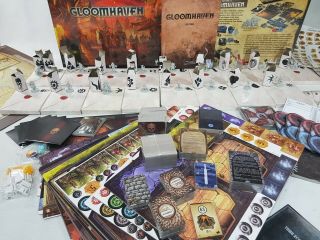 Gloomhaven Board Game Multi - Listing - All Parts Spare,  4th Print [eng,  2017]