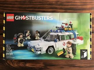 Lego Ghostbusters Ecto - 1 (21108) Retired Rare