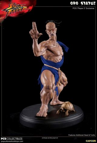 Pop Culture Shock Oro Player 2 Ex 1:4 Statue,  Street Fighter,  Capcom,  Sideshow
