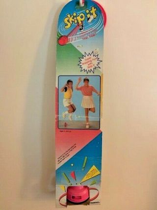 Vintage Tiger Skip It Hasbro Pink Jump Rope Toy Game Pkg