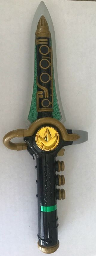 Mighty Morphin Power Rangers Green Ranger Dragon Dagger Sword Saban Vintage