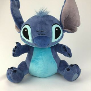 Disney Store Lilo & Stitch 12 " Plush As Dog Stuffed Blue Alien Large Animal Toy