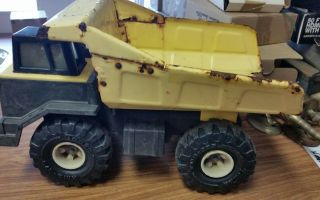 Tonka Turbo - Diesel Xmb - 975 Vintage Yellow Die - Cast Metal Dump Truck 54762