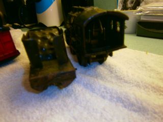 VERY OLD AMERICAN FLYER STEAM PASSENGER SET W/ OLD TRACK & SET BOX 6