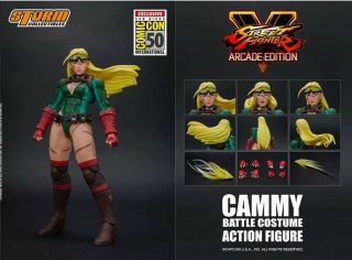 2019 Sdcc Exclusive Storm Collectibles 1/12 Scale Street Fighter V Cammy