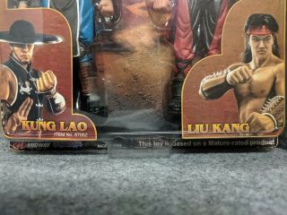 Jazwares Mortal Kombat Shaolin Monks Kung Lao & Liu Kang Action Figures - 4