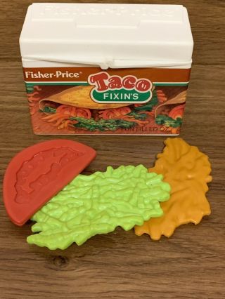 Play Food Fisher Price Fun With Food Taco Box And Fixins