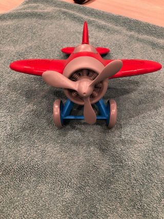 Green Toys Airplane Blue/red Pretend Play Preschool
