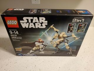 LEGO Star Wars Buildable Figures Obi - Wan,  Grievous,  & More (66535,  75110,  75118) 2