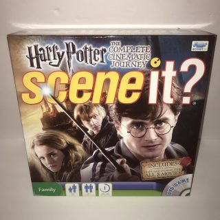 Harry Potter Scene It Complete Cinematic Journey DVD Game 2011 Movie Clips 3