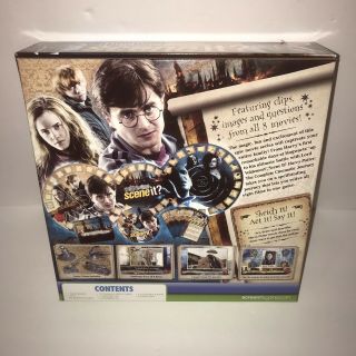 Harry Potter Scene It Complete Cinematic Journey DVD Game 2011 Movie Clips 4