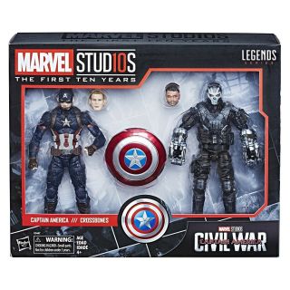 Marvel Legends Captain America And Crossbones 2 Pack
