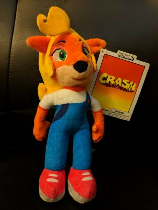 Kidrobot Crash Bandicoot Phunny Coco Banidcoot Plush Figure Toy 2018