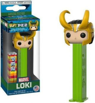 Funko Pop Pez: Marvel - Loki [new Toy] Vinyl Figure