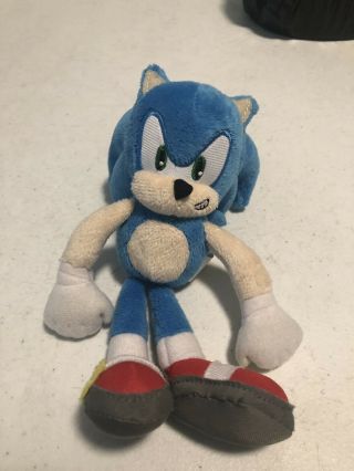 Sonic The Hedgehog Plush Stuffed Animal Sega Game A5x