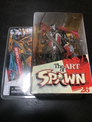 Spawn Issue 7 Cover Art Mcfarlane Toys Art Of Spawn Series 26 Action Figure 6 "