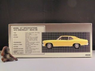 AMT 1/25 Scale 1972 Chevrolet Nova SS 3