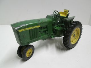 Vintage John Deere 3010 Tractor W/ 3 Point Hitch & Diecast Rims Ertl 1/16 1960