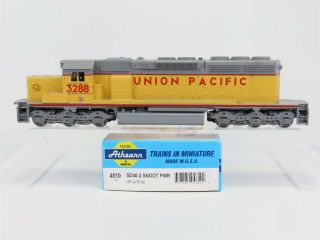 Ho Scale Athearn 4810 Up Union Pacific Sd40 - 2 Snoot Diesel Pwd 3288 W/headlight