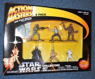 Star Wars Action Masters Die Cast 6 Pack Figures - Empire Strikes Back Mib