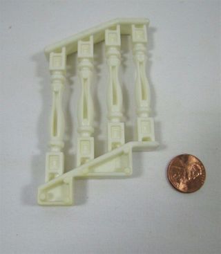 PLAYSKOOL Victorian Dollhouse WHITE RAILING for FRONT PORCH Vintage REPLACEMENT 2