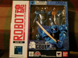 Bandai Robot Spirits Gouf Ver A.  N.  I.  M.  E.  Mobile Suit Gundam Usa R - 201