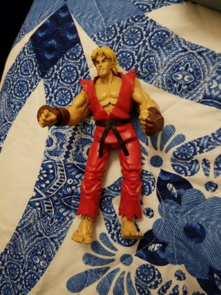 Street Fighters Sota Toys Ken Red Variant 6 " Action Figure