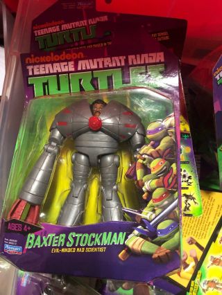 Teenage Mutant Ninja Turtles Baxter Stockman Evil - Minded Mad Scientist Playmates