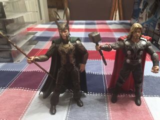 Diamond Marvel Select Thor And Loki From 2011 Thor Movie